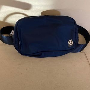Brand new with tags navy blue lulumon everywhere belt bag 1L